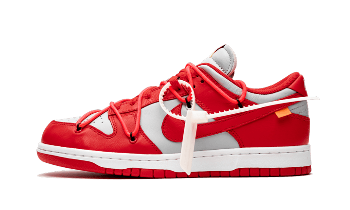 Nike Dunk Low Off-White University Red - image 1
