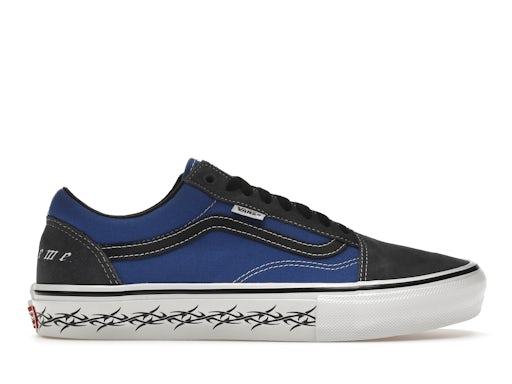 Vans Skate Old Skool Supreme Tribal Barbed Wire Royal - image 1
