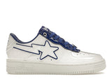 A Bathing Ape Bape Sta Patent Leather White Blue - image 1