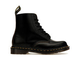Dr. Martens 1460 Vintage Made In England Lace Up Boot Black Quilon - image 1
