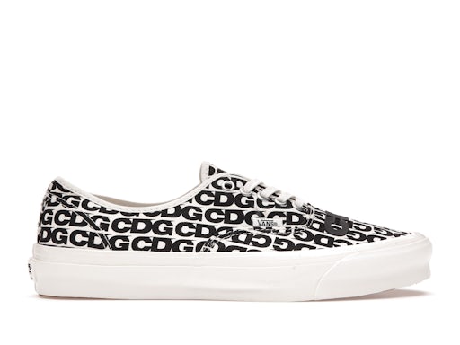 Vans Authentic Comme des Garcons Black Heel Tab (Curved Rubber) - image 1