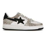 A Bathing Ape Bape Sta Snake Skin Beige - image 1