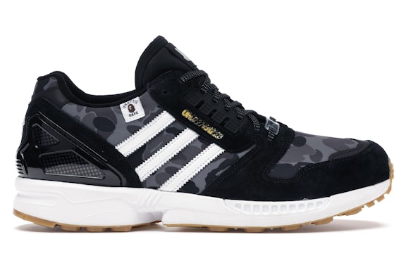 adidas ZX 8000 Bape Undefeated Black - image 1