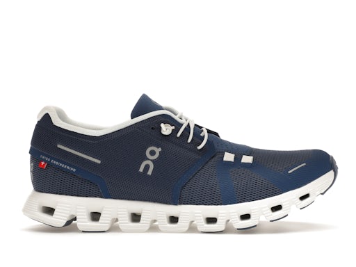 On Running Cloud 5 Denim White (Women's) - image 1
