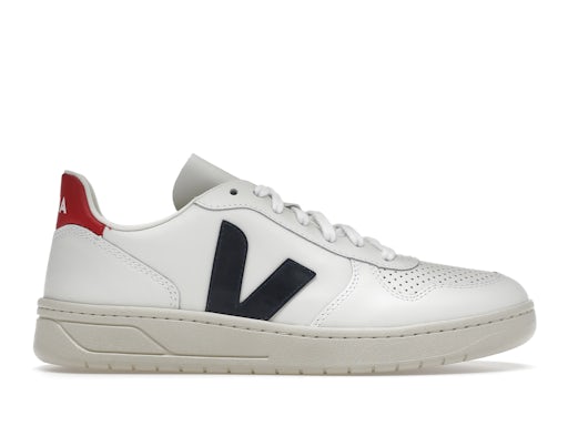 Veja V-10 Leather White Nautico Pekin - image 1