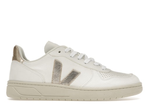 Veja V-10 Chromefree Leather White Platine - image 1