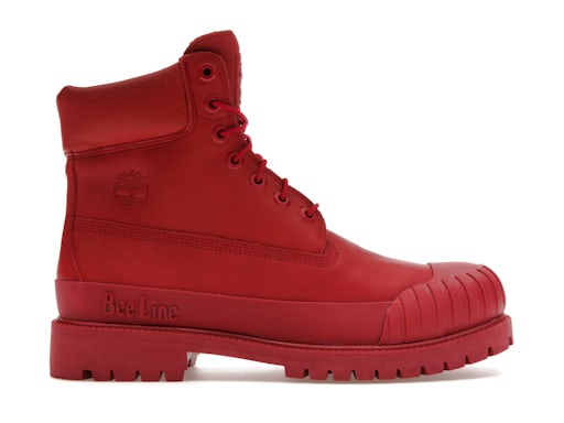 Timberland 6" Boot Premium Bee Line Rubber Toe WP Red Nubuck (Women's) - image 1