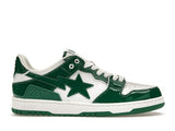 A Bathing Ape Bape SK 8 Sta Green White Patent - image 1