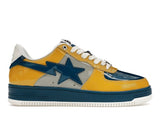 A Bathing Ape Bape Sta Nostalgic Blue Yellow - image 1