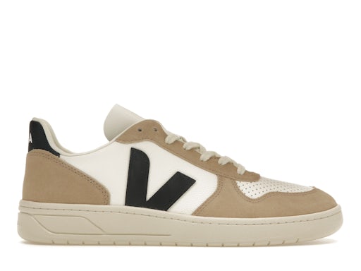 Veja V-10 Chromefree Leather White Black Sahara - image 1