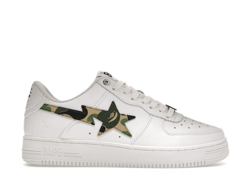 A Bathing Ape Bape Sta Low ABC Camo White Green (2022) - image 1