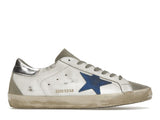 Golden Goose Super-Star White Elecctric Blue Silver - image 1