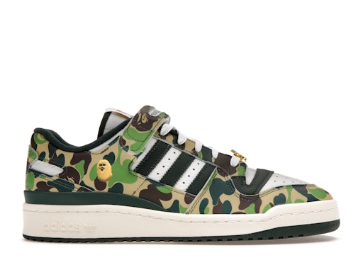 adidas Forum 84 Low Bape 30 th Anniversary Green Camo - image 1