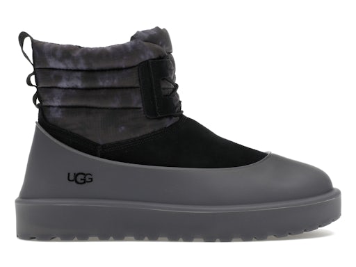 UGG Classic Mini Lace WEA Smokescreen Boot Black - image 1