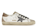 Golden Goose Super-Star White Silver Gold Glitter (Women's) - image 1