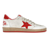 Golden Goose Ball-Star Low White Red - image 1
