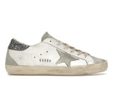 Golden Goose Super-Star White Dark Grey Glitter (Women's) - image 1