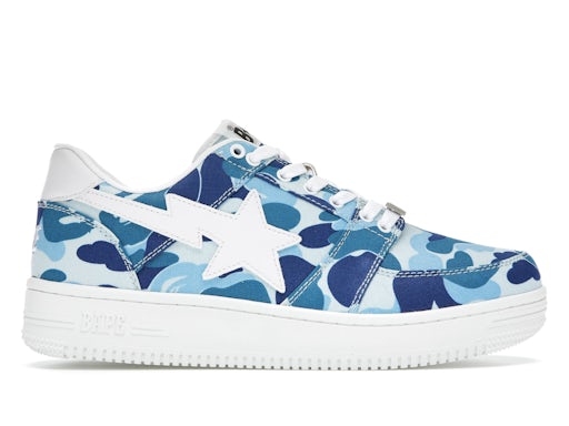 A Bathing Ape Bape Sta Low ABC Camo 20 th Anniversary Blue - image 1