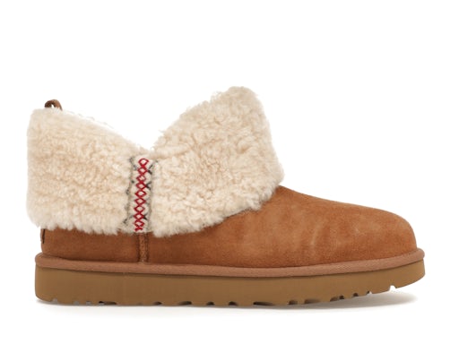 UGG Classic Ultra Mini Boot Heritage Braid Chestnut (Women's) - image 1