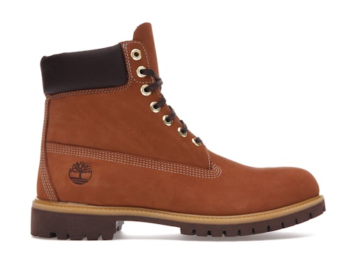 Timberland 6" Premium Waterproof Boot Rust Nubuck - image 1