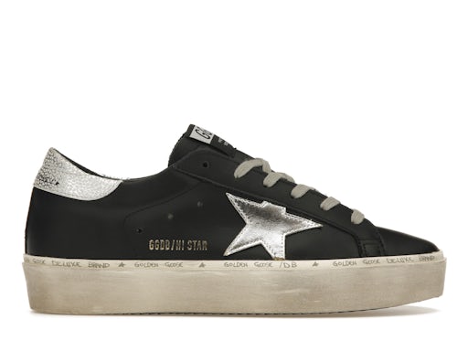 Golden Goose Hi-Star Black Silver (Women's) - image 1