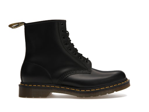 Dr. Martens 1460 Smooth Leather Lace Up Boot Black - image 1