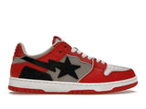 A Bathing Ape Bape SK 8 Sta Red Grey - image 1