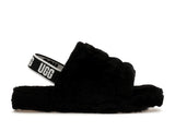 UGG Fluff Yeah Slide Black (Kids) - image 1