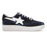 A Bathing Ape Bape Sta Low Color Camo Navy - image 1