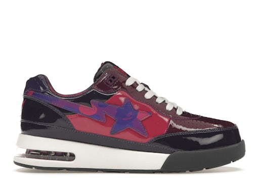 A Bathing Ape Bape Road Sta Patent Leather Purple (2022) - image 1