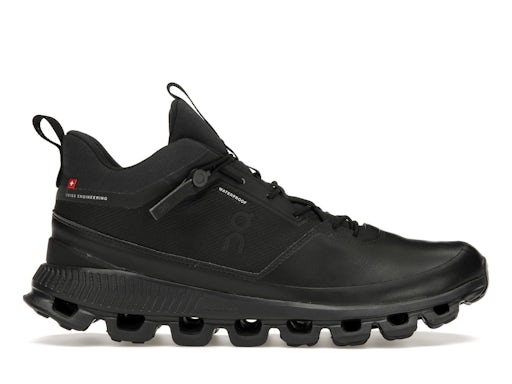 On Running Cloud Hi Waterproof Black - image 1