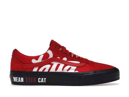 Vans UA Old Skool VLT LXPatta Mean Eyed Cat High Risk Red - image 1