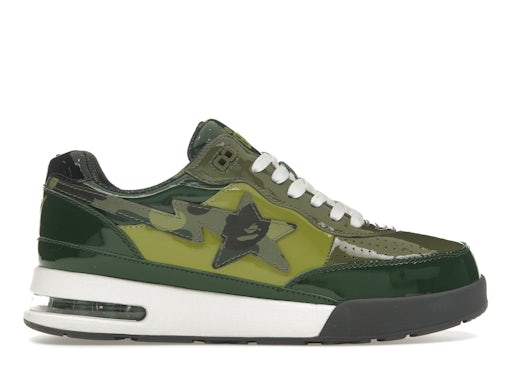 A Bathing Ape Bape Road Sta Patent Leather Green (2022) - image 1
