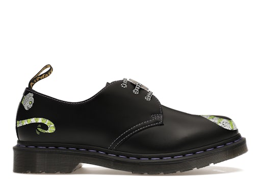 Dr. Martens 1461 WB Beetlejuice Smooth Leather Oxford Black Smooth - image 1