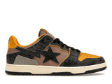 A Bathing Ape Bape SK 8 Sta Vintage Black Yellow - image 1