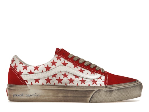 Vans Vault OG Old Skool LXBianca Chandon Red White - image 1