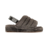 UGG Fluff Yeah Slide Charcoal (Women's) - image 1