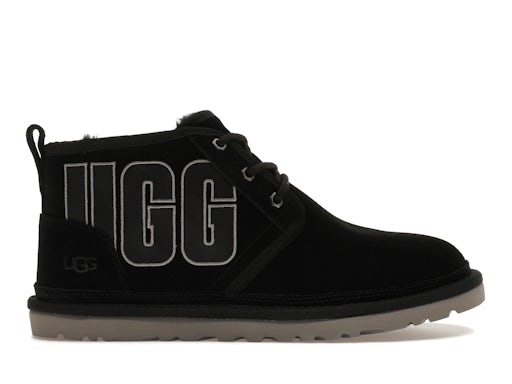 UGG Neumel Graphic Boot Black Grey Suede - image 1