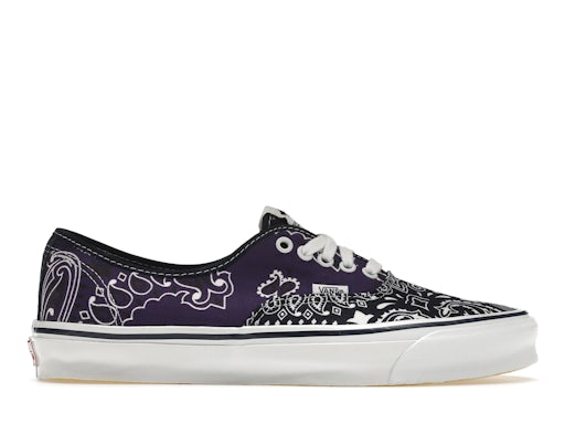Vans Authentic Bedwin And The Heartbreakers Multi Purple Bandana - image 1