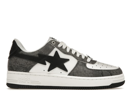 A Bathing Ape Bape Sta Snake Skin Black - image 1