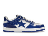 A Bathing Ape Bape SK 8 Sta Blue White Patent - image 1
