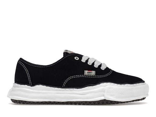 Maison Mihara Yasuhiro Baker OG Sole Canvas Low Black - image 1