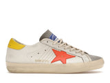 Golden Goose Super-Star White Orange Yellow - image 1