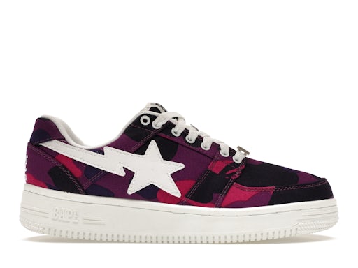 A Bathing Ape Bape Sta Low Color Camo Purple - image 1