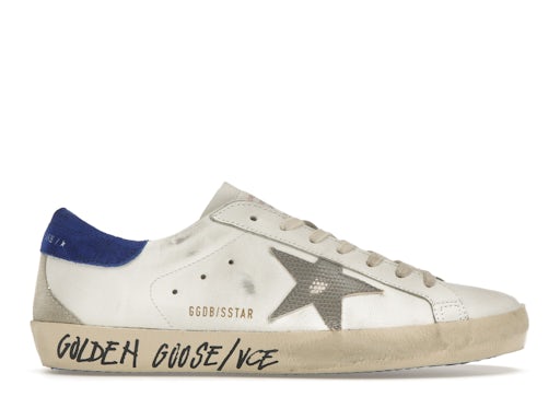 Golden Goose Super-Star White Snake Blue - image 1
