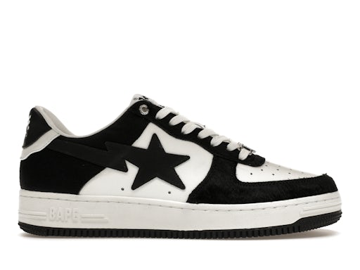 A Bathing Ape Bape Sta Black Calf Hair - image 1
