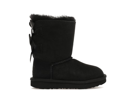 UGG Bailey Bow II Boot Black (Toddler) - image 1