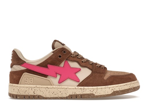 A Bathing Ape Bape SK 8 Sta#6 Brown Pink - image 1