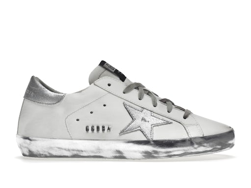 Golden Goose Super-Star White Silver Sparkle (Women's) - image 1