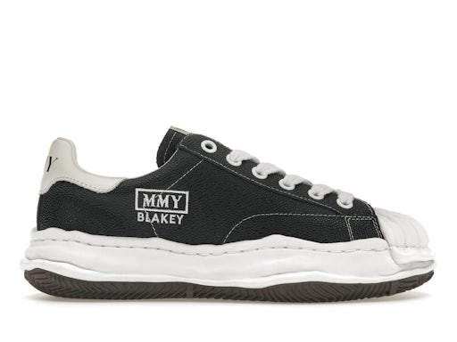 Maison Mihara Yasuhiro Blakey OG Sole Embossed Leather Low Black - image 1